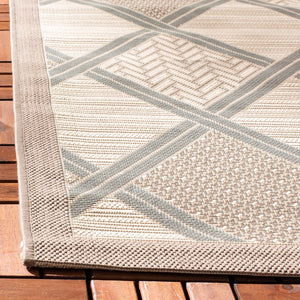 Safavieh Cy7570 Power Loomed 85.4% Polypropylene/10.4% Polyester/4.2% Latex Outdoor Rug CY7570-79A18-4