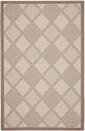 Safavieh Cy7570 Power Loomed 85.4% Polypropylene/10.4% Polyester/4.2% Latex Outdoor Rug CY7570-79A18-4