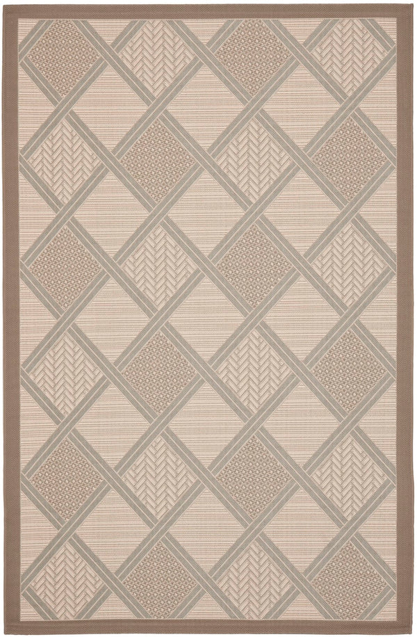 Safavieh Cy7570 Power Loomed 85.4% Polypropylene/10.4% Polyester/4.2% Latex Outdoor Rug CY7570-79A18-4