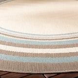 Safavieh Cy7896 Power Loomed 85.4% Polypropylene/10.4% Polyester/4.2% Latex Outdoor Rug CY7896-79A18-5R