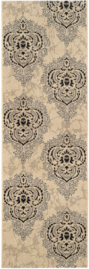 Safavieh Cy7926 Power Loomed 85.4% Polypropylene/10.4% Polyester/4.2% Latex Outdoor Rug CY7926-16A22-5R