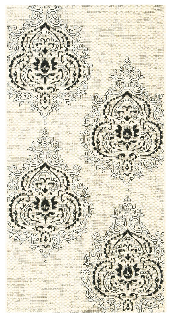 Safavieh Cy7926 Power Loomed 85.4% Polypropylene/10.4% Polyester/4.2% Latex Outdoor Rug CY7926-16A22-5R