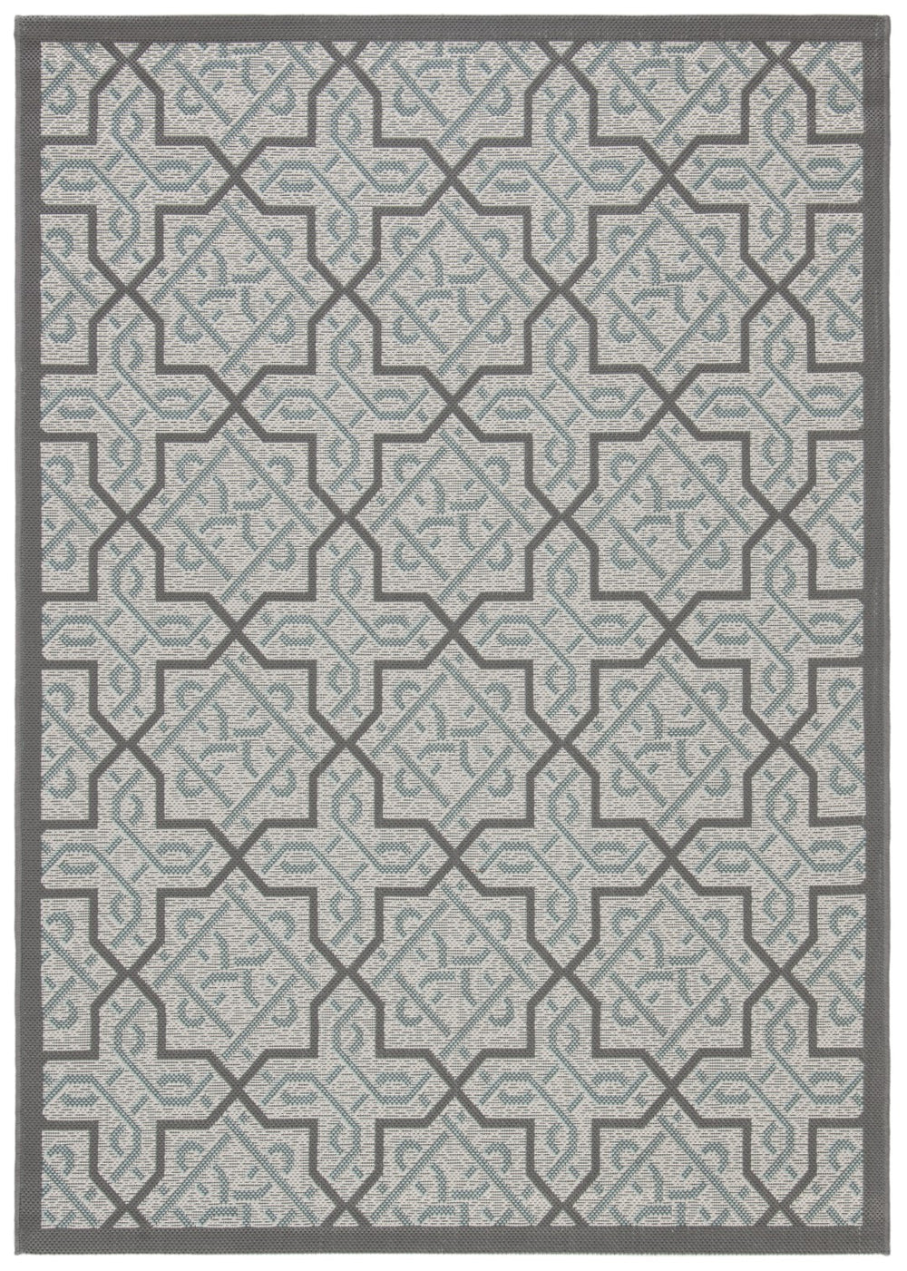 Safavieh Cy7931 Power Loomed 85.4% Polypropylene/10.4% Polyester/4.2% Latex Outdoor Rug CY7931-78A18-4