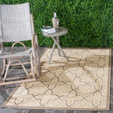 Safavieh Cy7931 Power Loomed 85.4% Polypropylene/10.4% Polyester/4.2% Latex Outdoor Rug CY7931-79A21-4