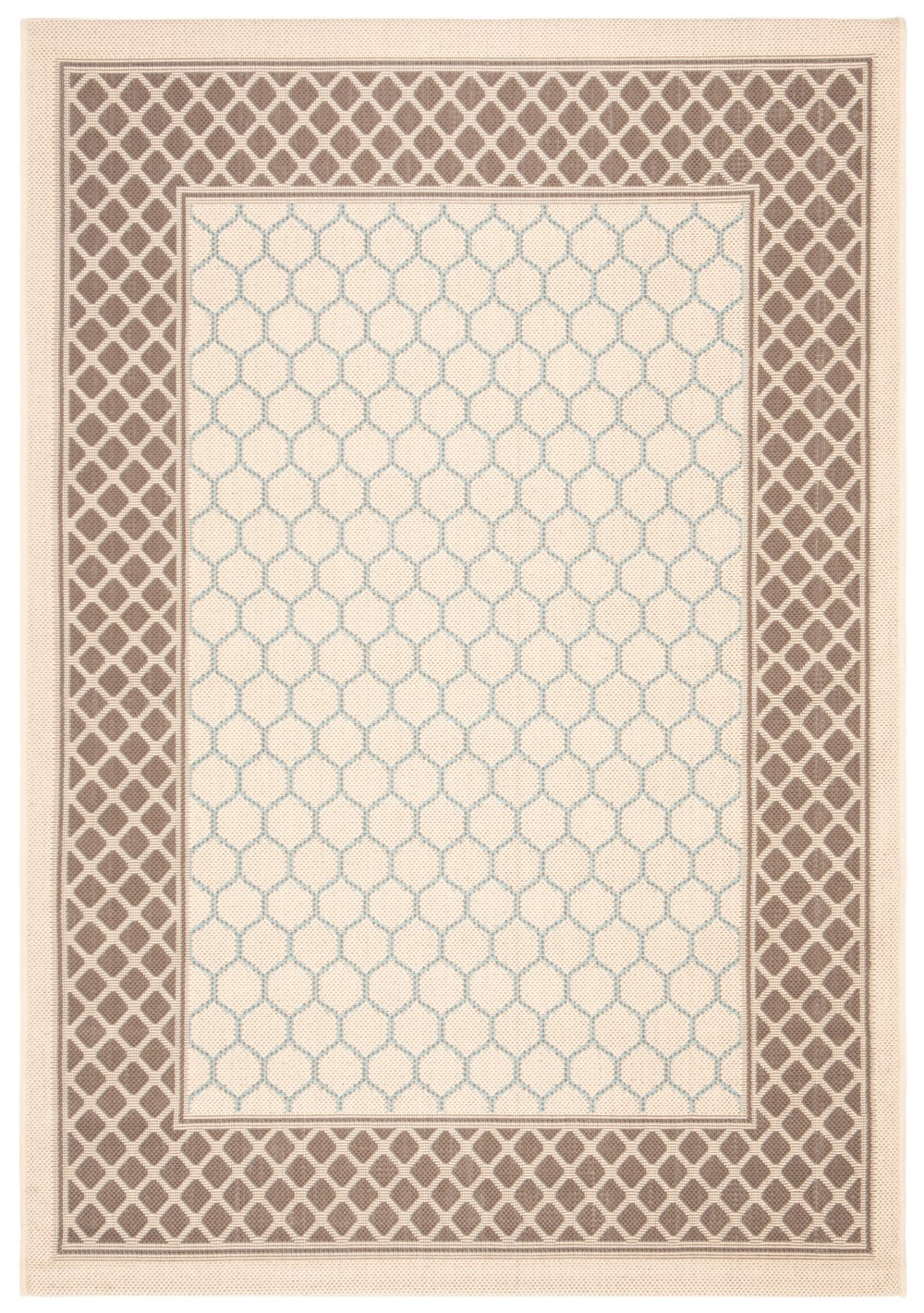 Safavieh Cy7933 Power Loomed 85.4% Polypropylene/10.4% Polyester/4.2% Latex Outdoor Rug CY7933-78A18-4