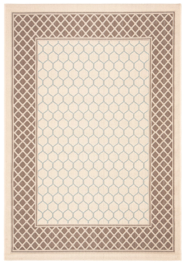 Safavieh Cy7933 Power Loomed 85.4% Polypropylene/10.4% Polyester/4.2% Latex Outdoor Rug CY7933-79A18-4