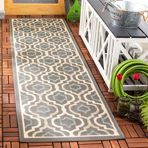 Safavieh Brookstone Power Loomed 85.4% Polypropylene/10.4% Polyester/4.2% Latex Outdoor Rug CY7938-23621-9