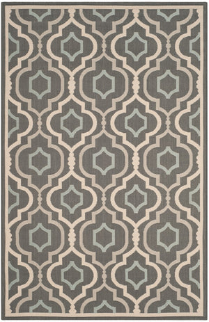 Safavieh Brookstone Power Loomed 85.4% Polypropylene/10.4% Polyester/4.2% Latex Outdoor Rug CY7938-23621-5