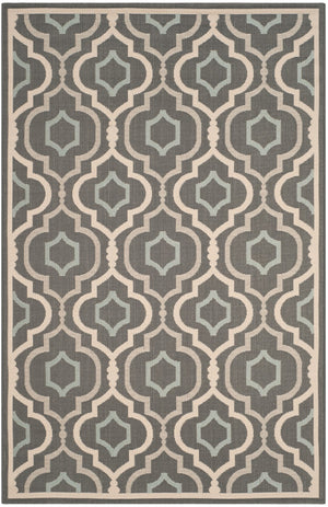 Safavieh Brookstone Power Loomed 85.4% Polypropylene/10.4% Polyester/4.2% Latex Outdoor Rug CY7938-23621-9