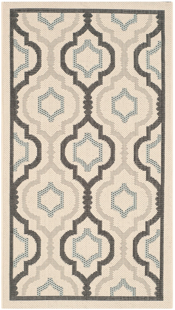 Safavieh Brookstone Power Loomed 85.4% Polypropylene/10.4% Polyester/4.2% Latex Outdoor Rug CY7938-256A18-4