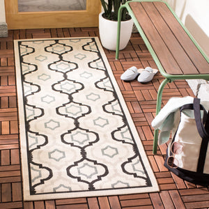 Safavieh Brookstone Power Loomed 85.4% Polypropylene/10.4% Polyester/4.2% Latex Outdoor Rug CY7938-256A18-4