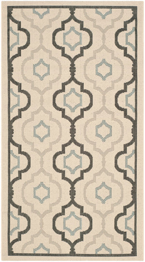 Safavieh Brookstone Power Loomed 85.4% Polypropylene/10.4% Polyester/4.2% Latex Outdoor Rug CY7938-256A18-4