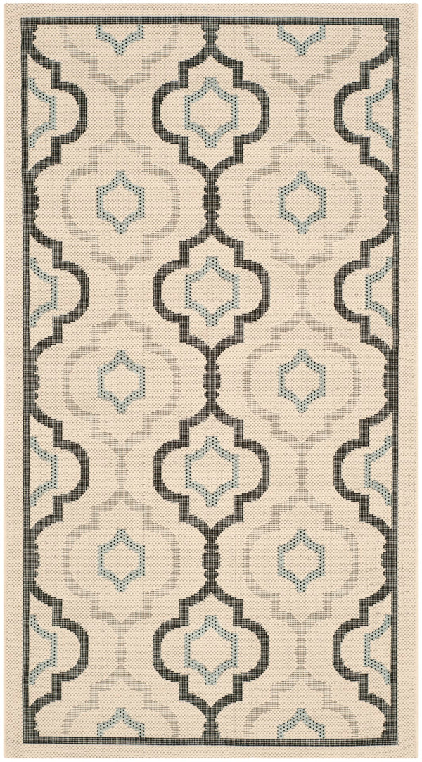 Safavieh Brookstone Power Loomed 85.4% Polypropylene/10.4% Polyester/4.2% Latex Outdoor Rug CY7938-256A18-4