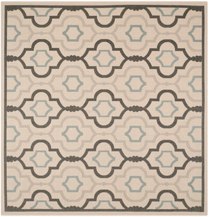 Safavieh Brookstone Power Loomed 85.4% Polypropylene/10.4% Polyester/4.2% Latex Outdoor Rug CY7938-256A18-4
