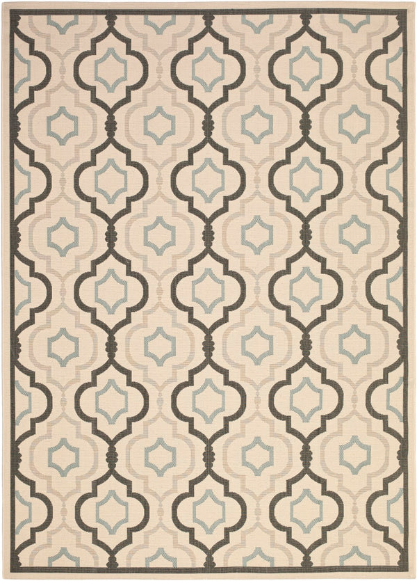 Safavieh Brookstone Power Loomed 85.4% Polypropylene/10.4% Polyester/4.2% Latex Outdoor Rug CY7938-256A18-4