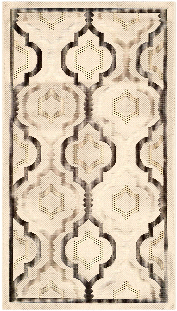 Safavieh Brookstone Power Loomed 85.4% Polypropylene/10.4% Polyester/4.2% Latex Outdoor Rug CY7938-256A21-3