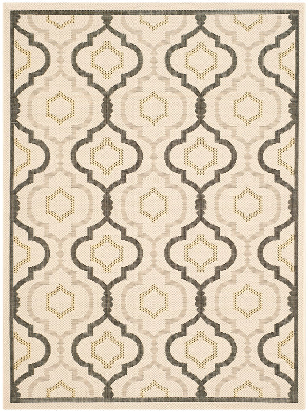 Safavieh Brookstone Power Loomed 85.4% Polypropylene/10.4% Polyester/4.2% Latex Outdoor Rug CY7938-256A21-4