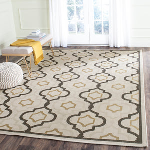 Safavieh Brookstone Power Loomed 85.4% Polypropylene/10.4% Polyester/4.2% Latex Outdoor Rug CY7938-256A21-3