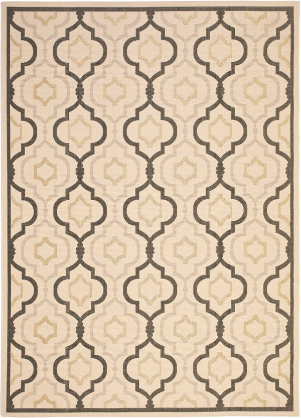 Safavieh Brookstone Power Loomed 85.4% Polypropylene/10.4% Polyester/4.2% Latex Outdoor Rug CY7938-256A21-3