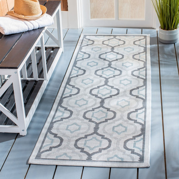 Safavieh Brookstone Power Loomed 85.4% Polypropylene/10.4% Polyester/4.2% Latex Outdoor Rug CY7938-78A18-4