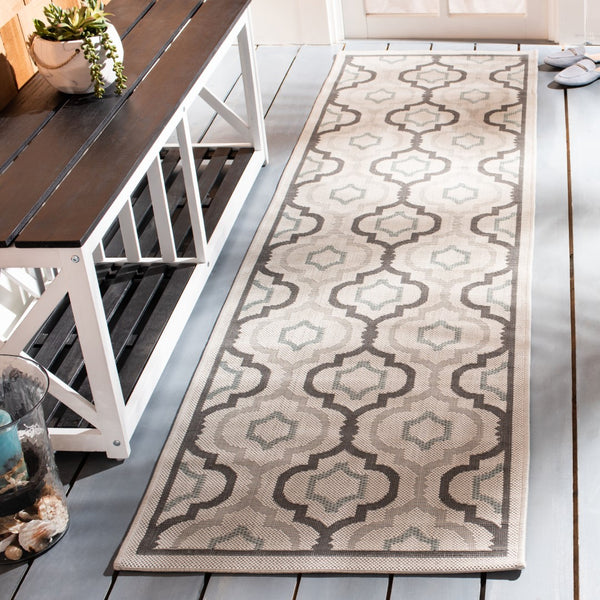 Safavieh Brookstone Power Loomed 85.4% Polypropylene/10.4% Polyester/4.2% Latex Outdoor Rug CY7938-78A18-4