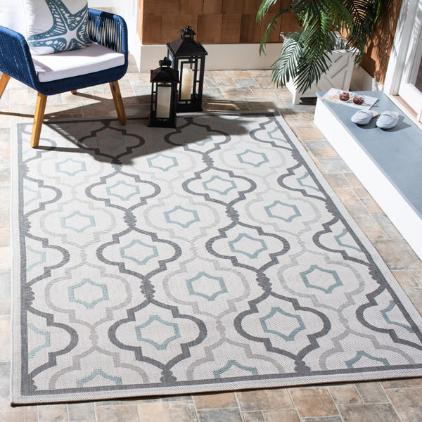 Safavieh Brookstone Power Loomed 85.4% Polypropylene/10.4% Polyester/4.2% Latex Outdoor Rug CY7938-78A18-4