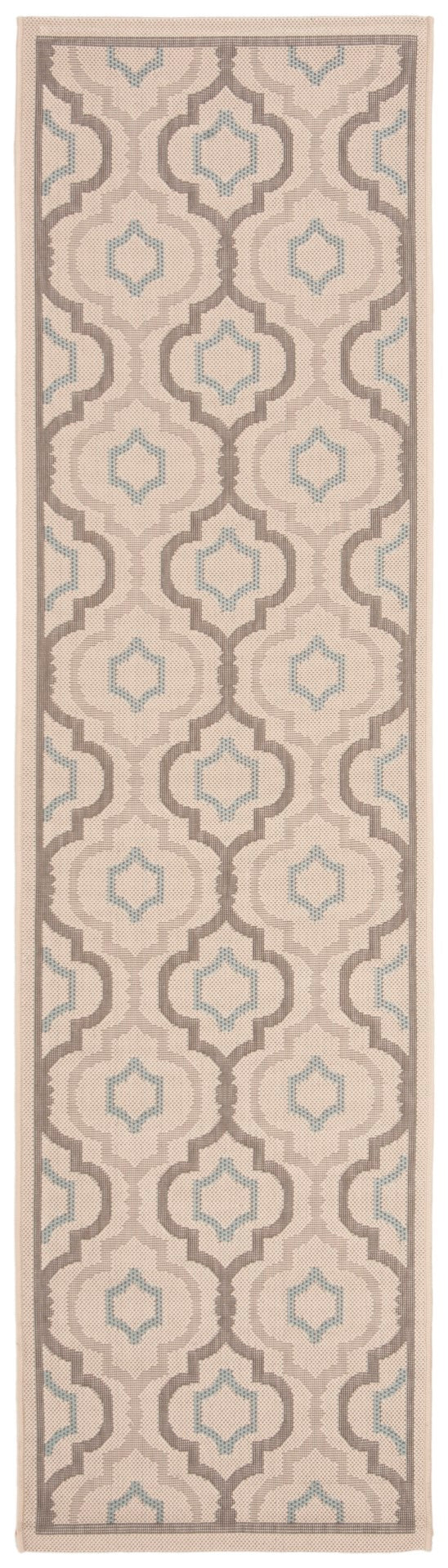 Safavieh Brookstone Power Loomed 85.4% Polypropylene/10.4% Polyester/4.2% Latex Outdoor Rug CY7938-79A18-4