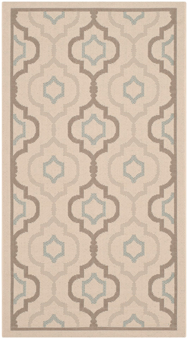 Safavieh Brookstone Power Loomed 85.4% Polypropylene/10.4% Polyester/4.2% Latex Outdoor Rug CY7938-79A18-4