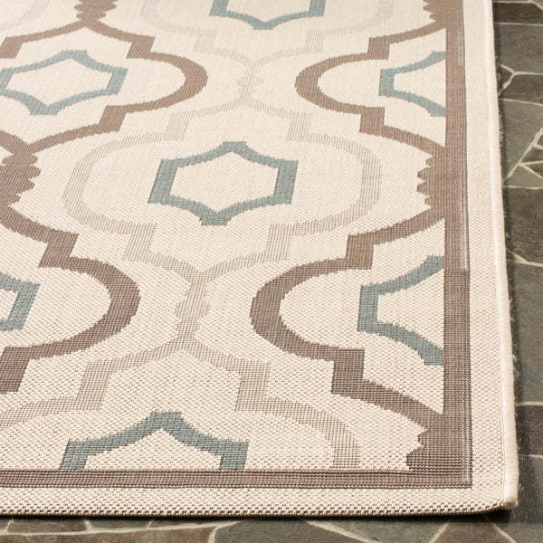 Safavieh Brookstone Power Loomed 85.4% Polypropylene/10.4% Polyester/4.2% Latex Outdoor Rug CY7938-79A18-4