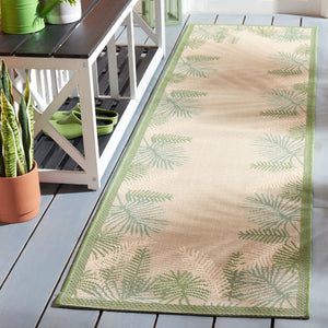 Safavieh Cy7945 PowerLoomed 85.4% Polypropylene/10.4% Polyester/4.2% Latex Indoor/Outdoor Rug CY7945-14A18-9