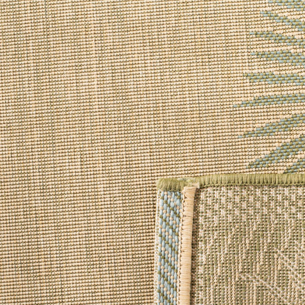 Safavieh Cy7945 Power Loomed 85.4% Polypropylene/10.4% Polyester/4.2% Latex Outdoor Rug CY7945-14A18-4