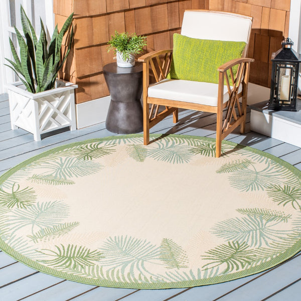 Safavieh Cy7945 PowerLoomed 85.4% Polypropylene/10.4% Polyester/4.2% Latex Indoor/Outdoor Rug CY7945-14A18-9