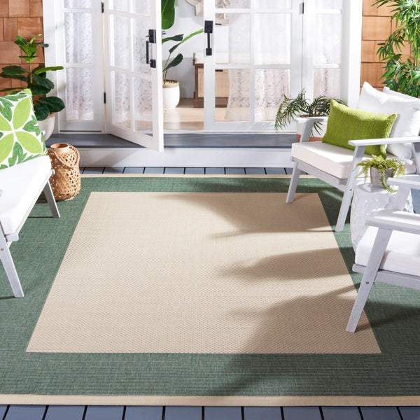 Safavieh Cy7987 PowerLoomed 85.4% Polypropylene/10.4% Polyester/4.2% Latex Indoor/Outdoor Rug CY7987-32212-9