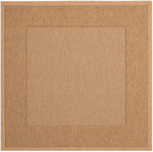 Safavieh Cy7987 Power Loomed 85.4% Polypropylene/10.4% Polyester/4.2% Latex Indoor/Outdoor Rug CY7987-39A5-5SQ