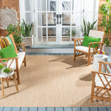 Safavieh Courtyard 8022 Power Loomed 85.4% Polypropylene/10.4% Polyester/4.2% Latex Indoor/Outdoor Rug CY8022-03012-9SQ