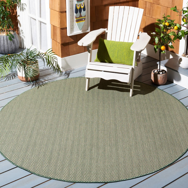 Safavieh Courtyard 8022 PowerLoomed 85.4% Polypropylene/10.4% Polyester/4.2% Latex Indoor/Outdoor Rug CY8022-32221-9