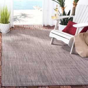 Safavieh Courtyard 8022 Power Loomed 85.4% Polypropylene/10.4% Polyester/4.2% Latex Indoor/Outdoor Rug CY8022-36321-210
