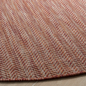 Safavieh Courtyard 8022 Power Loomed 85.4% Polypropylene/10.4% Polyester/4.2% Latex Outdoor Rug CY8022-36521-27