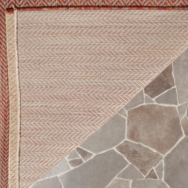 Safavieh Courtyard 8022 Power Loomed 85.4% Polypropylene/10.4% Polyester/4.2% Latex Outdoor Rug CY8022-36521-27