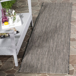 Safavieh Courtyard 8022 Power Loomed 85.4% Polypropylene/10.4% Polyester/4.2% Latex Outdoor Rug CY8022-36621-5SQ