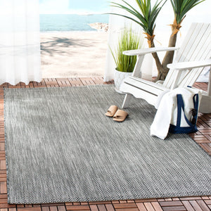 Safavieh Courtyard 8022 PowerLoomed 85.4% Polypropylene/10.4% Polyester/4.2% Latex Indoor/Outdoor Rug CY8022-36621-8SQ
