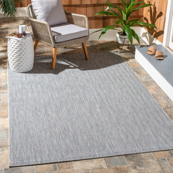 Safavieh Courtyard 8022 Power Loomed 85.4% Polypropylene/10.4% Polyester/4.2% Latex Indoor/Outdoor Rug CY8022-36812-9SQ