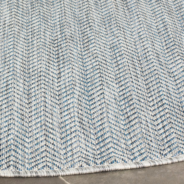 Safavieh Courtyard 8022 Power Loomed 85.4% Polypropylene/10.4% Polyester/4.2% Latex Indoor/Outdoor Rug CY8022-36812-9SQ