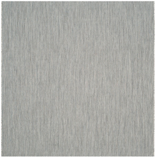 Safavieh Courtyard 8022 Power Loomed 85.4% Polypropylene/10.4% Polyester/4.2% Latex Outdoor Rug CY8022-36812-8SQ