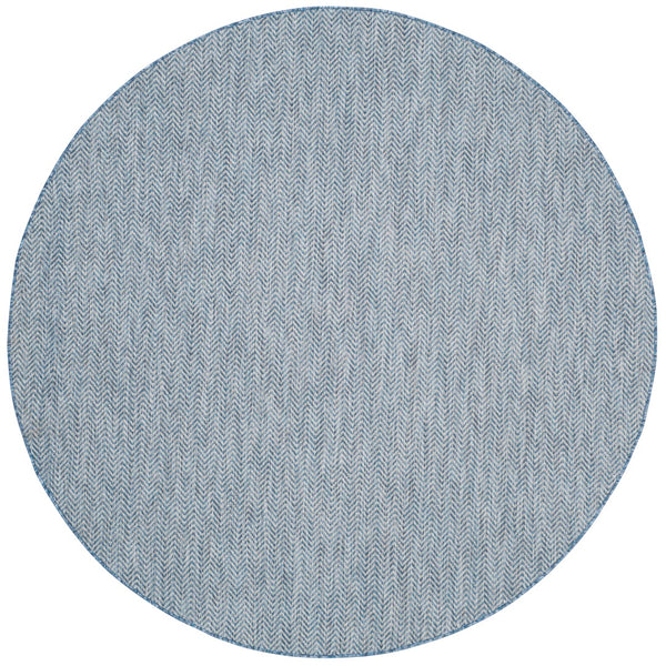 Safavieh Courtyard 8022 Power Loomed 85.4% Polypropylene/10.4% Polyester/4.2% Latex Outdoor Rug CY8022-36821-8SQ