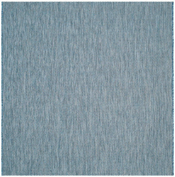 Safavieh Courtyard 8022 Power Loomed 85.4% Polypropylene/10.4% Polyester/4.2% Latex Indoor/Outdoor Rug CY8022-36821-9SQ