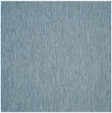 Safavieh Courtyard 8022 Power Loomed 85.4% Polypropylene/10.4% Polyester/4.2% Latex Indoor/Outdoor Rug CY8022-36821-9SQ