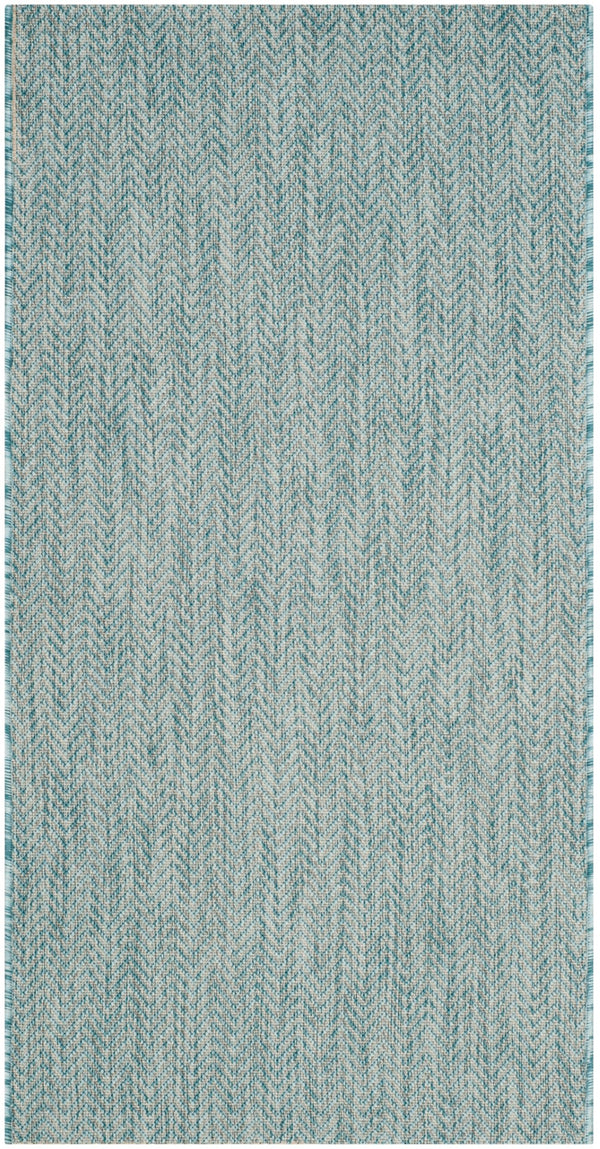 Safavieh Courtyard 8022 PowerLoomed 85.4% Polypropylene/10.4% Polyester/4.2% Latex Indoor/Outdoor Rug CY8022-37121-8SQ