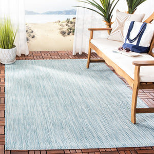 Safavieh Courtyard 8022 Power Loomed 85.4% Polypropylene/10.4% Polyester/4.2% Latex Indoor/Outdoor Rug CY8022-37121-9SQ