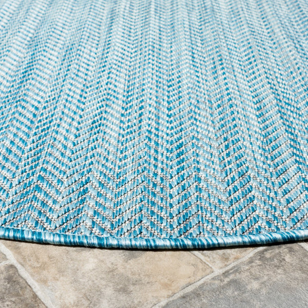 Safavieh Courtyard 8022 PowerLoomed 85.4% Polypropylene/10.4% Polyester/4.2% Latex Indoor/Outdoor Rug CY8022-37121-8SQ